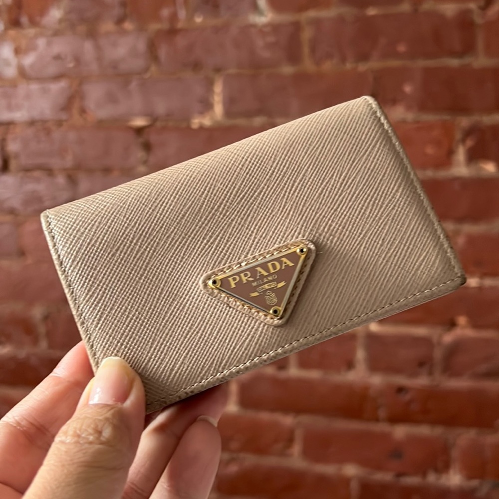 Prada small Saffiano Wallet